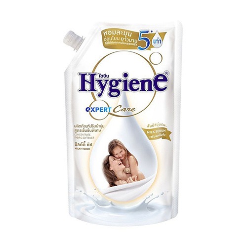 태국 하이젠 섬유 유연제 리필 (엑스퍼트 케어 밀키 터치 화이트) 520ml / Hygiene Milky Touch White